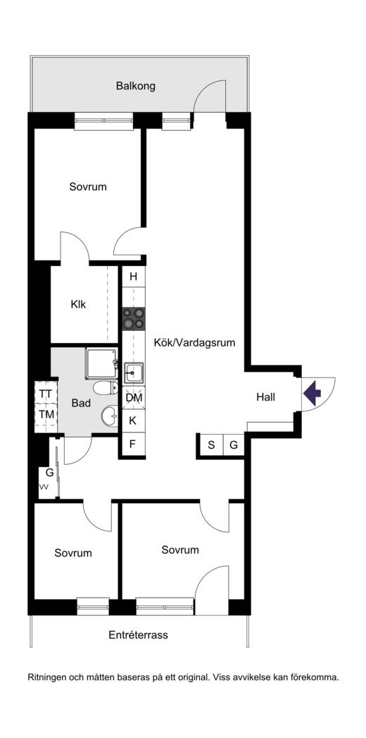 4 rum Lägenhet på Liljeholmsvägen 32, 6 tr Liljeholmen Stockholms kommun - bild 53