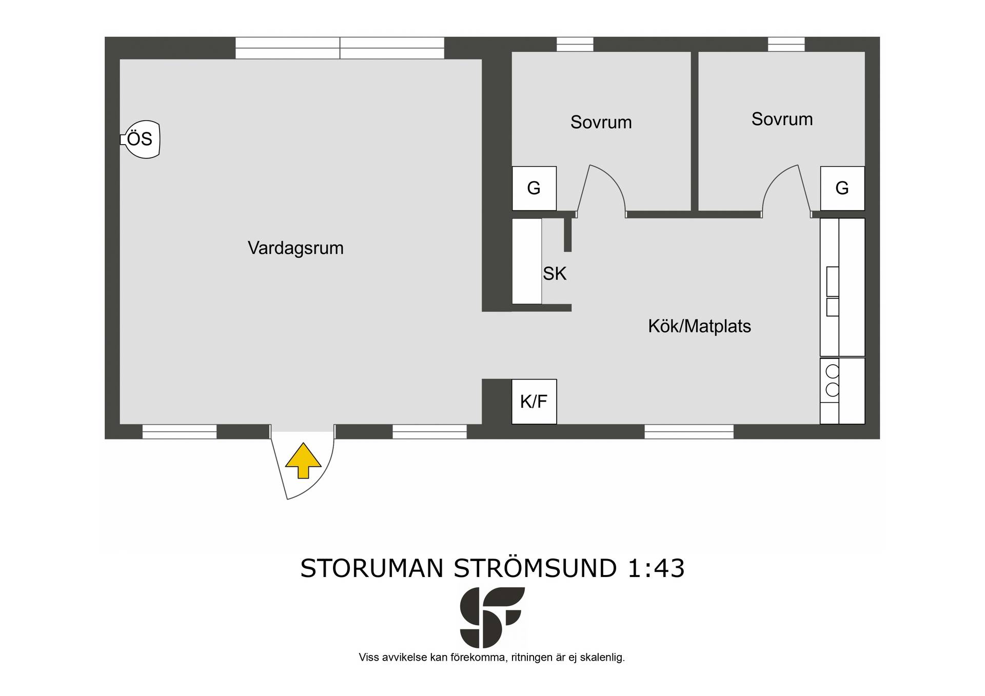 3 rum Fritidshus på Strömsund 412 Storuman Storumans kommun - bild 27