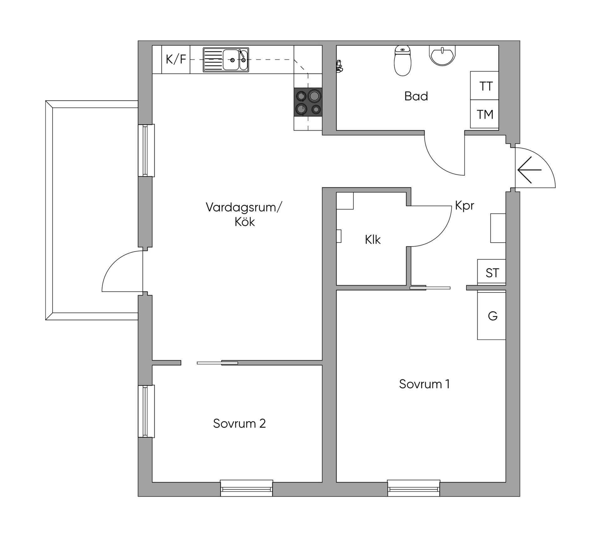 3 rum Lägenhet på Äppelrosvägen 24 Kungsbacka Kungsbacka kommun - bild 20