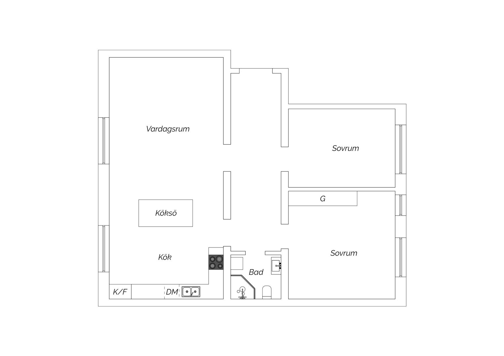 3 rum Lägenhet på Föreningsgatan 65B Rörsjöstaden Malmö kommun - bild 20