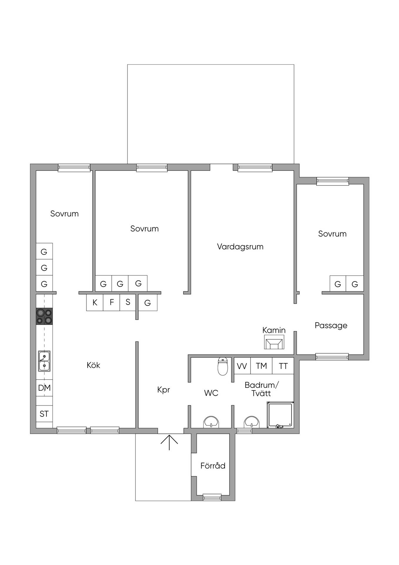 3.5 rum Parhus på Yrkesvägen 19 Hedemora Hedemora kommun - bild 16