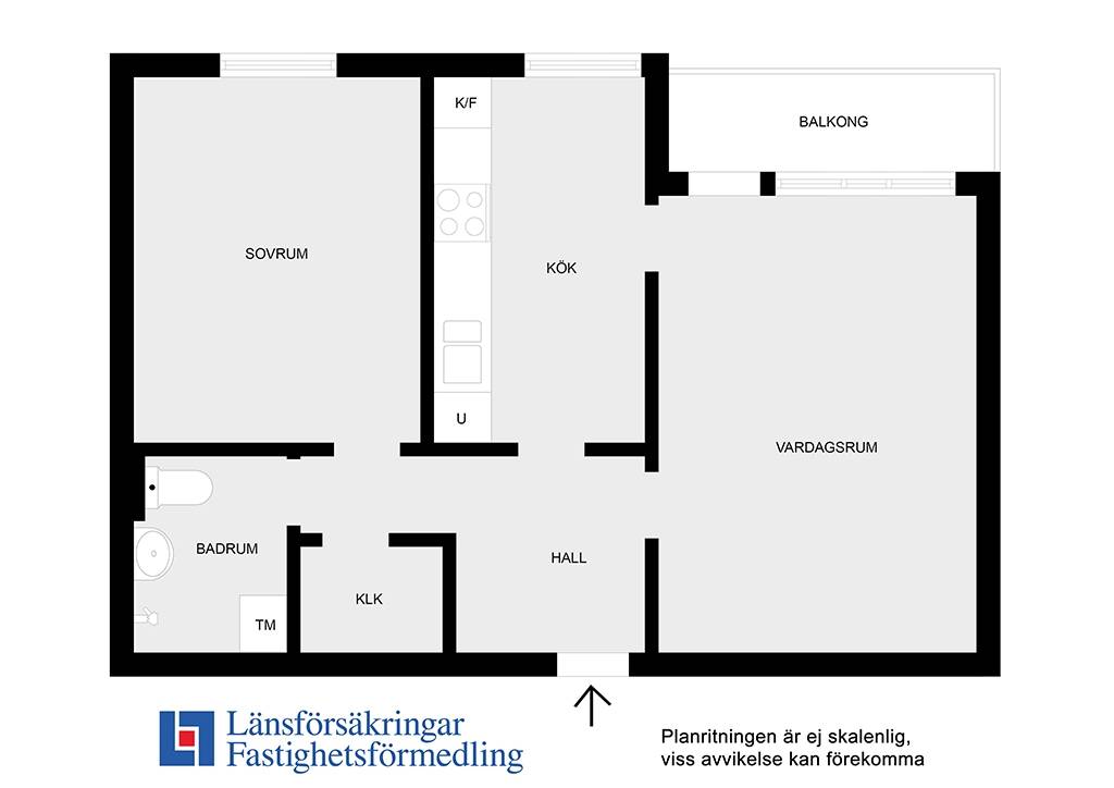 2 rum Lägenhet på Herrgårdsvägen 10A Centralt Upplands Väsby kommun - bild 15