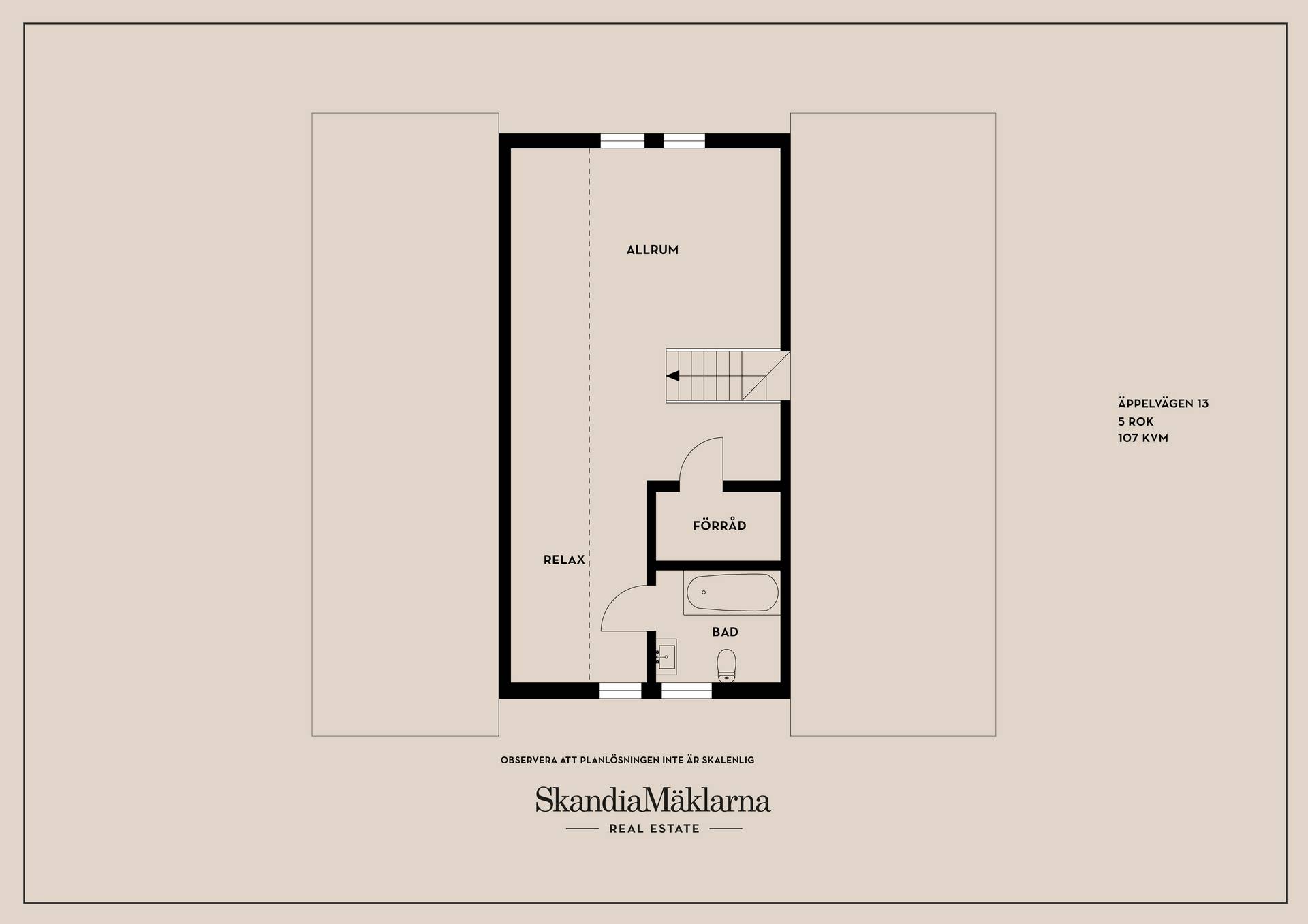5 rum Villa på Äppelvägen 13 Sörskogen/Solgård Huddinge kommun - bild 28