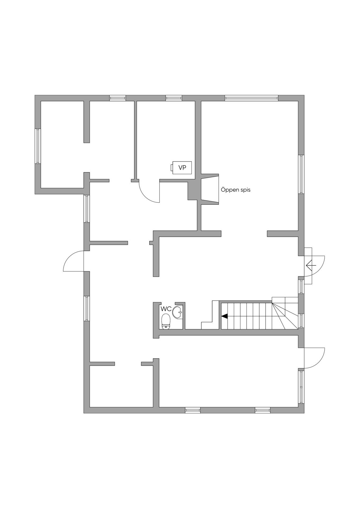 7 rum Villa på Oxelvägen 20 Edsviken Sollentuna kommun - bild 25