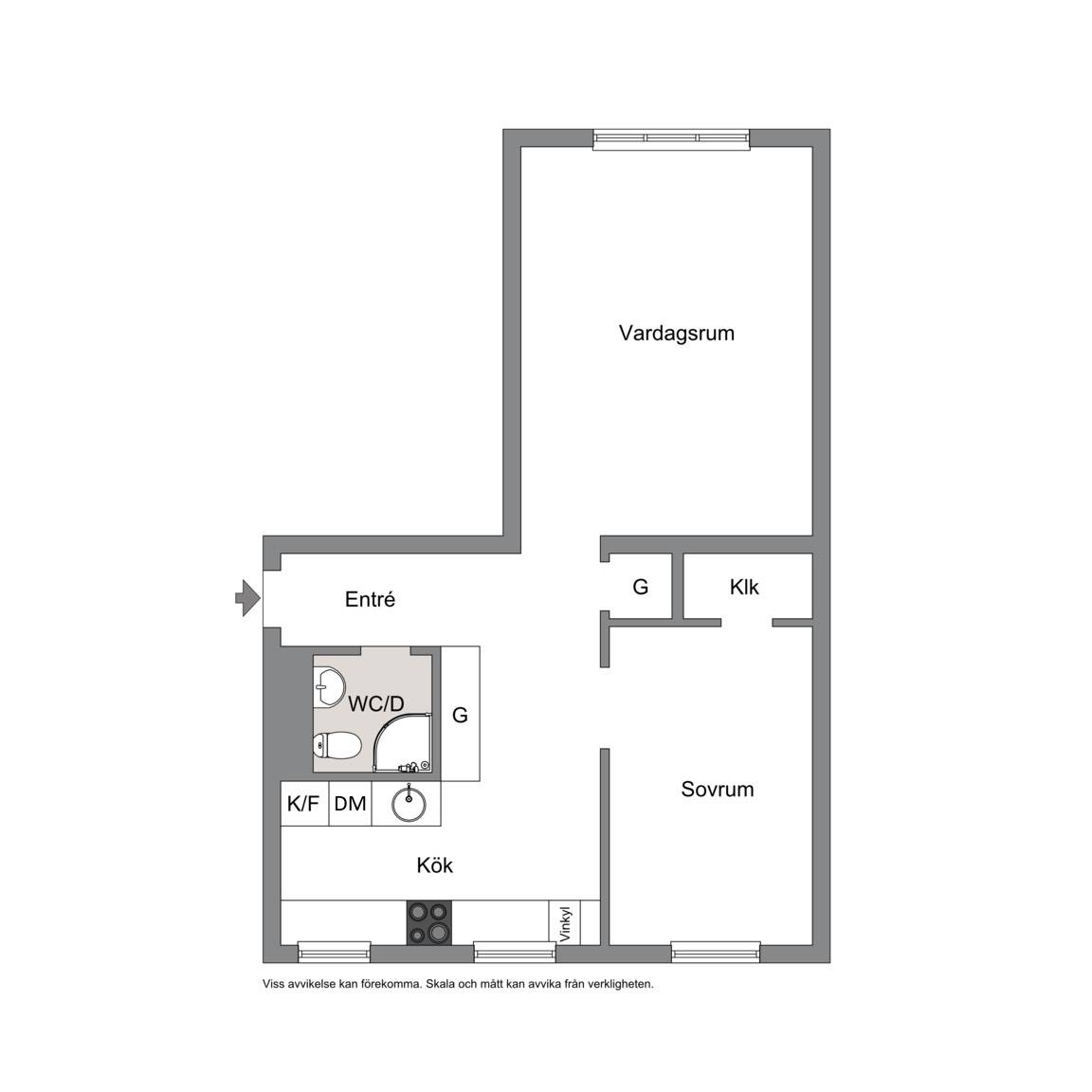 2 rum Lägenhet på Tranebergsvägen 36, 1tr Traneberg Stockholms kommun - bild 17
