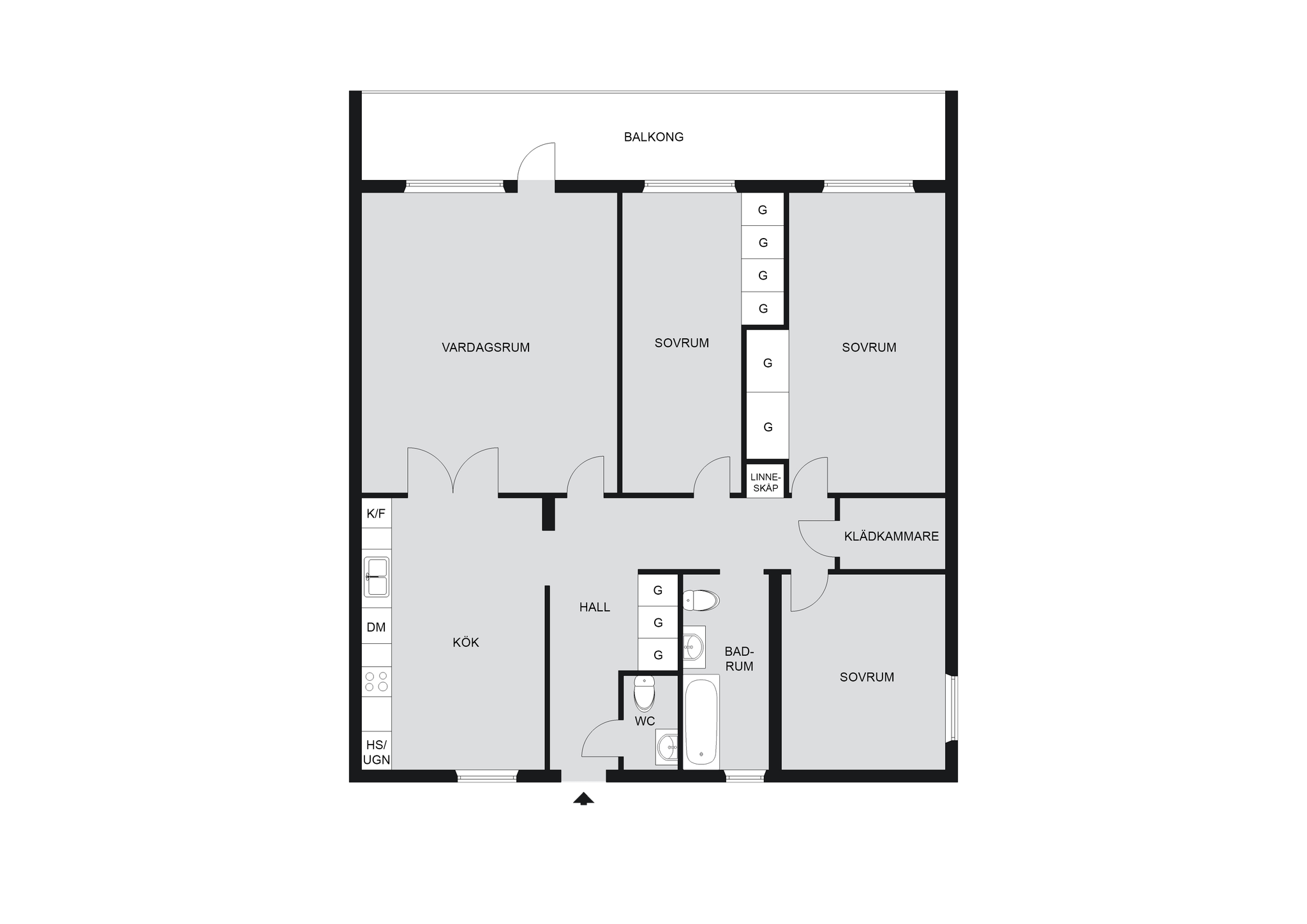 4 rum Lägenhet på Torggatan 4c Saltsjöbaden Nacka kommun - bild 32