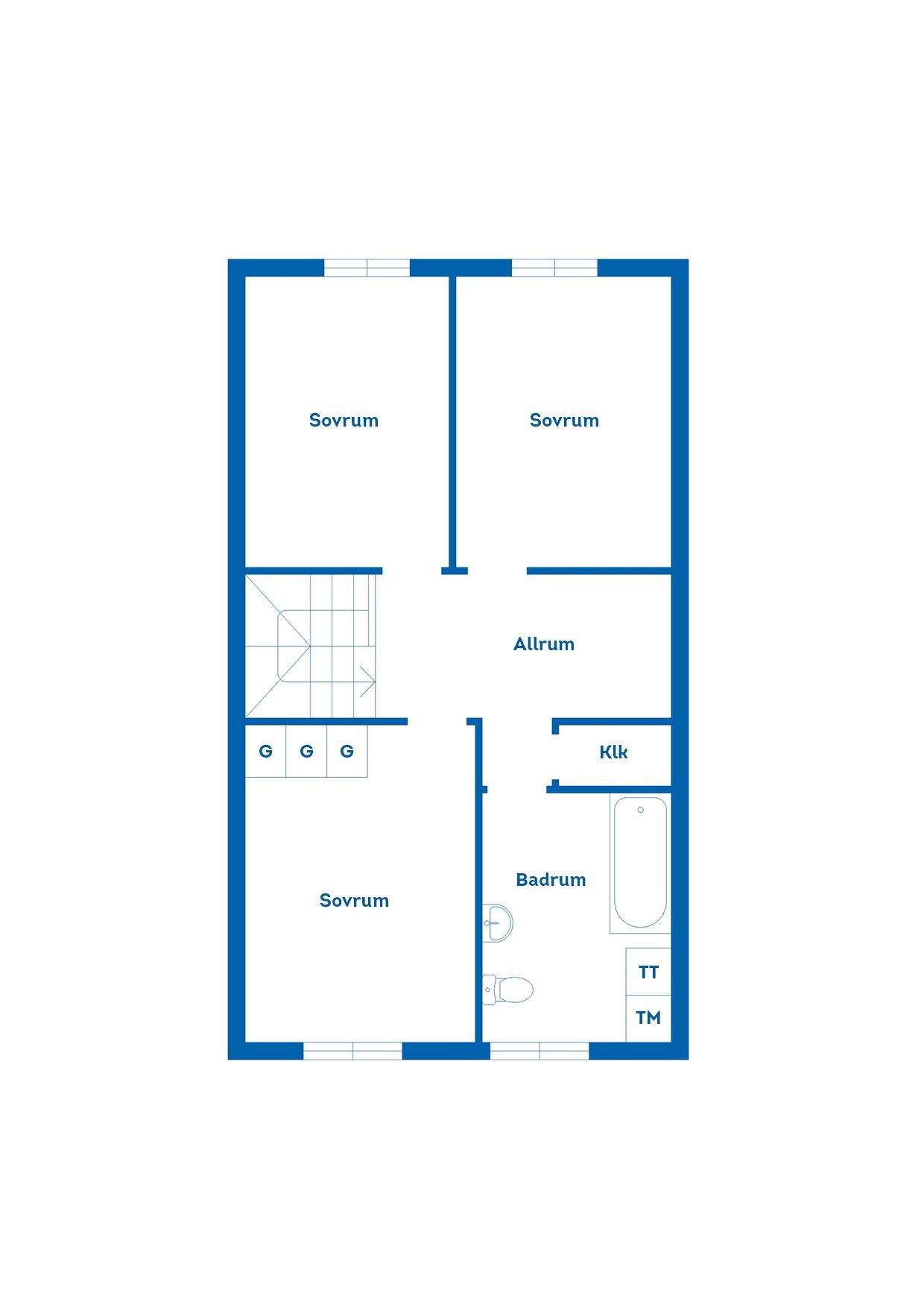 4 rum Radhus på Nattsländevägen 7 Odlaren Eskilstuna kommun - bild 41