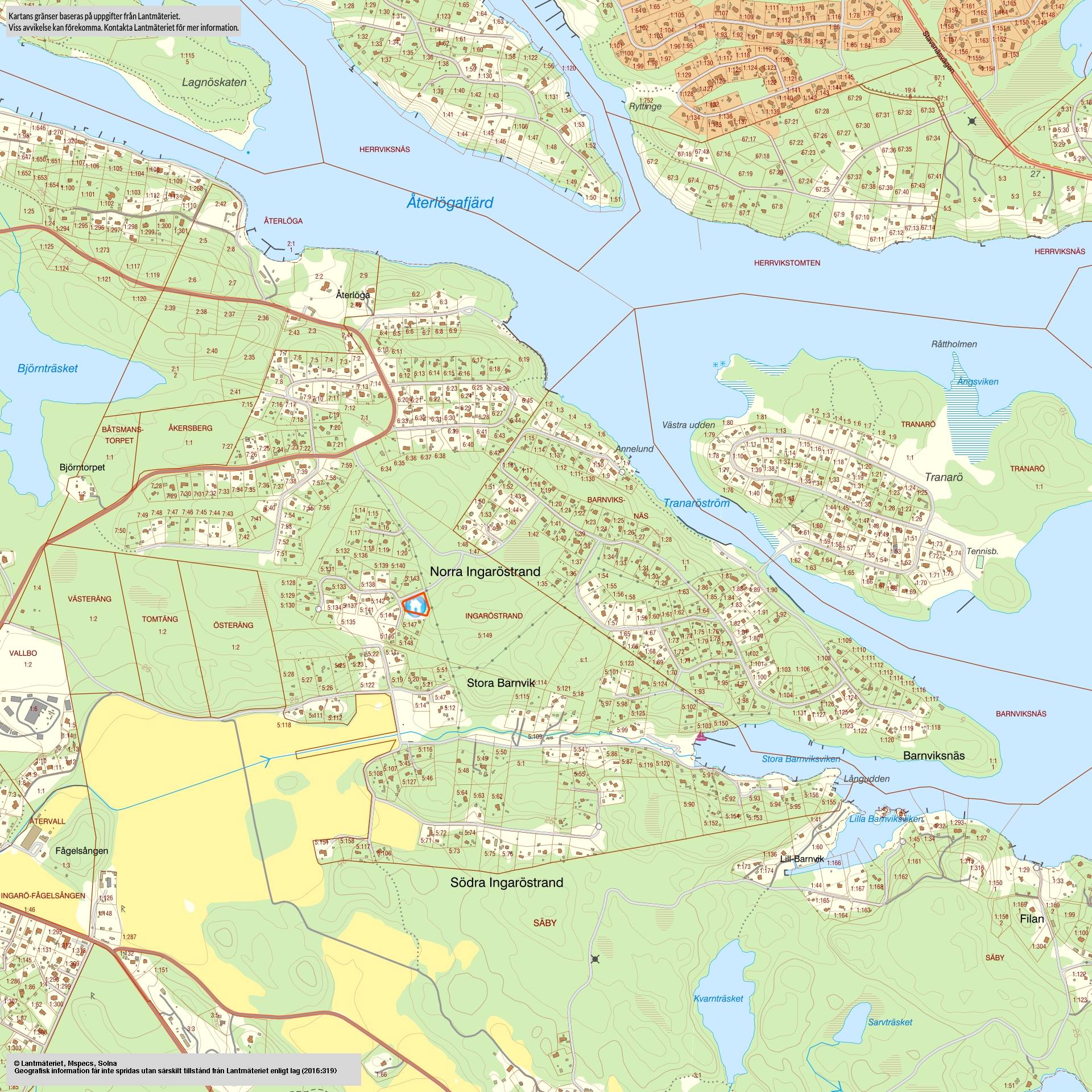 2 rum Villa på Blåhakeslingan 1 Norra Ingaröstrand Värmdö kommun - bild 34