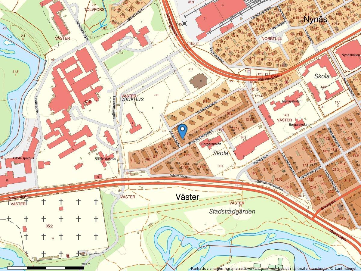 2 rum Lägenhet på Brändströmsgatan 11B Väster Gävle kommun - bild 23