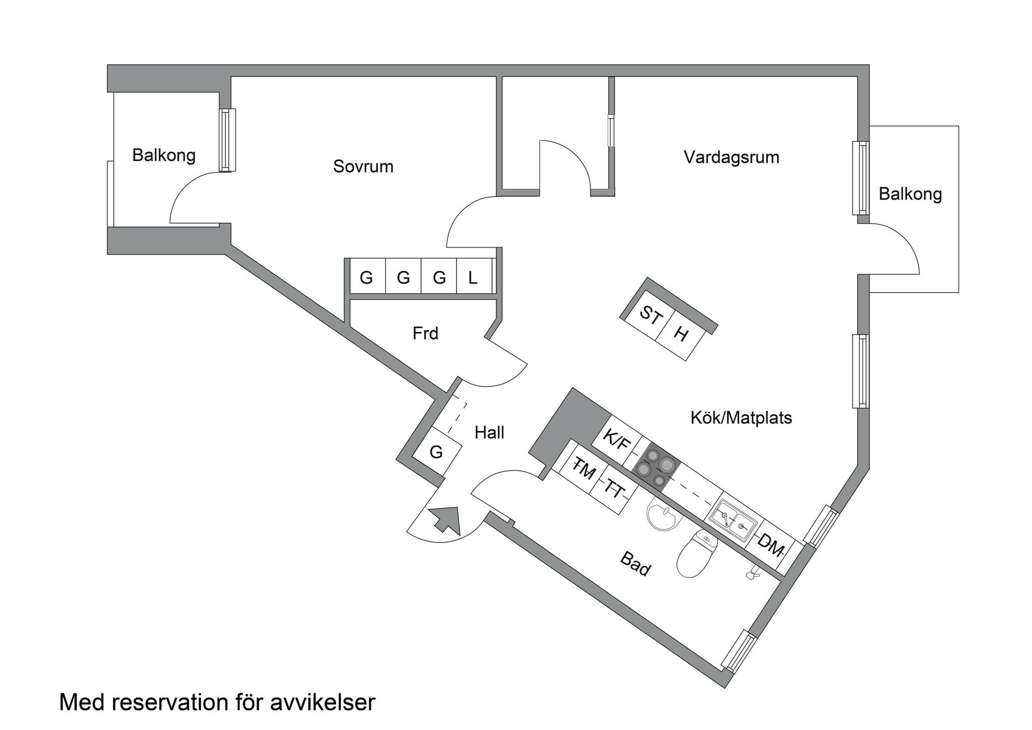 2 rum Lägenhet på Gyllene Hästens Torg 9 Ulriksdal Solna kommun - bild 19