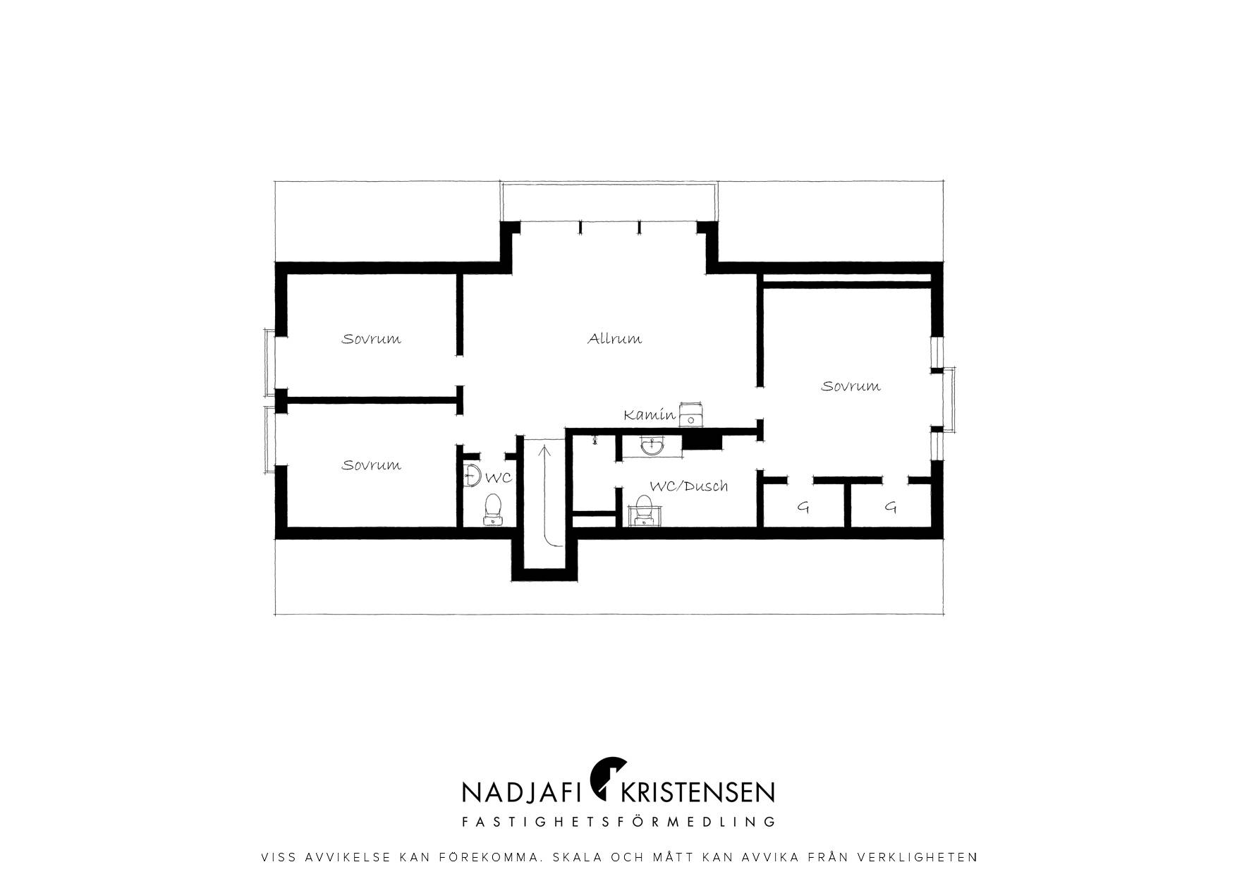 6 rum Villa på Kastanjeallén 15 Centrala Båstad Båstads kommun - bild 45