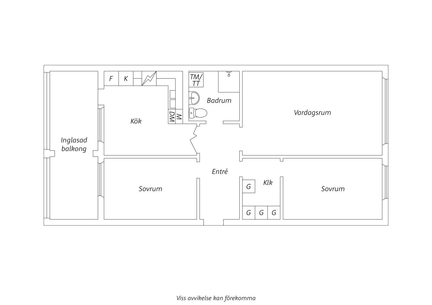 3 rum Lägenhet på Bärnstensgatan 17B Ättekulla Helsingborgs kommun - bild 19