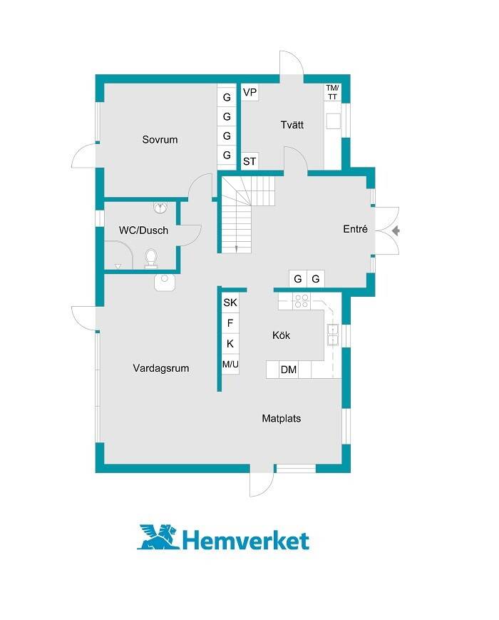 6 rum Villa på Örviksvägen 11 Hudiksvalls kommun - bild 34