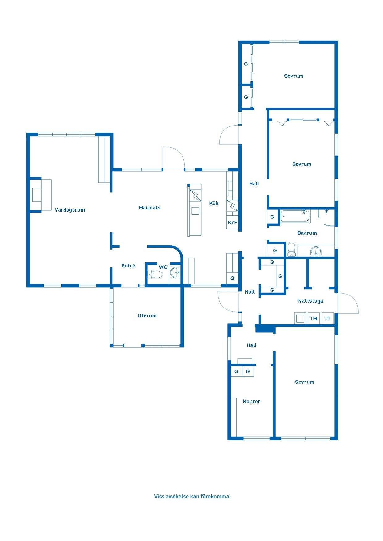 127 m² Villa på Rönnbärsvägen 8 Osby - Centralt Osby kommun - bild 21