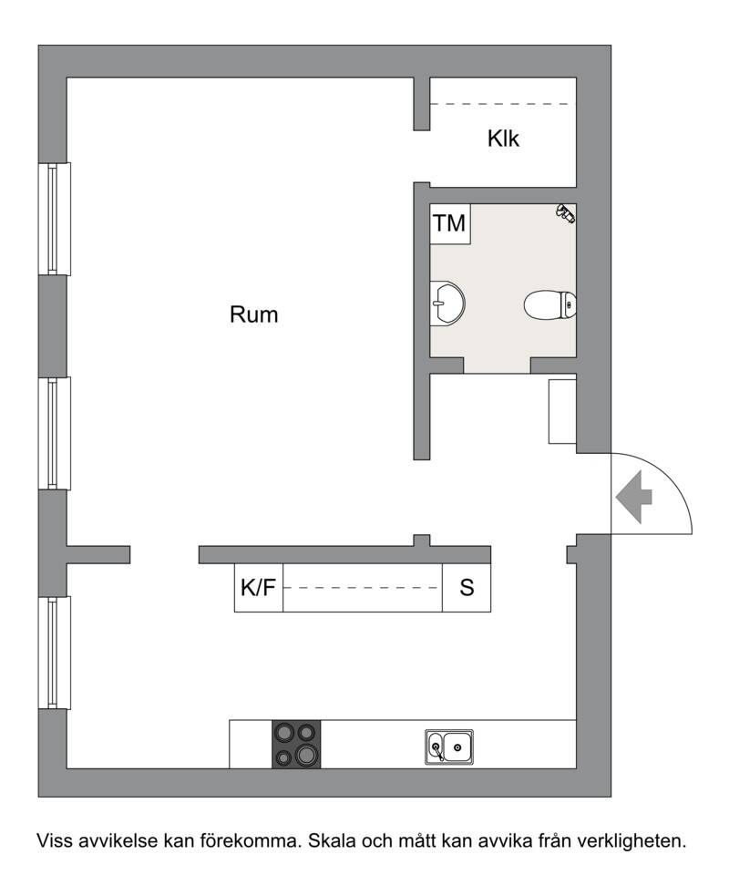 1 rum Lägenhet på Burensköldsvägen 29A Centralt Mjölby kommun - bild 11