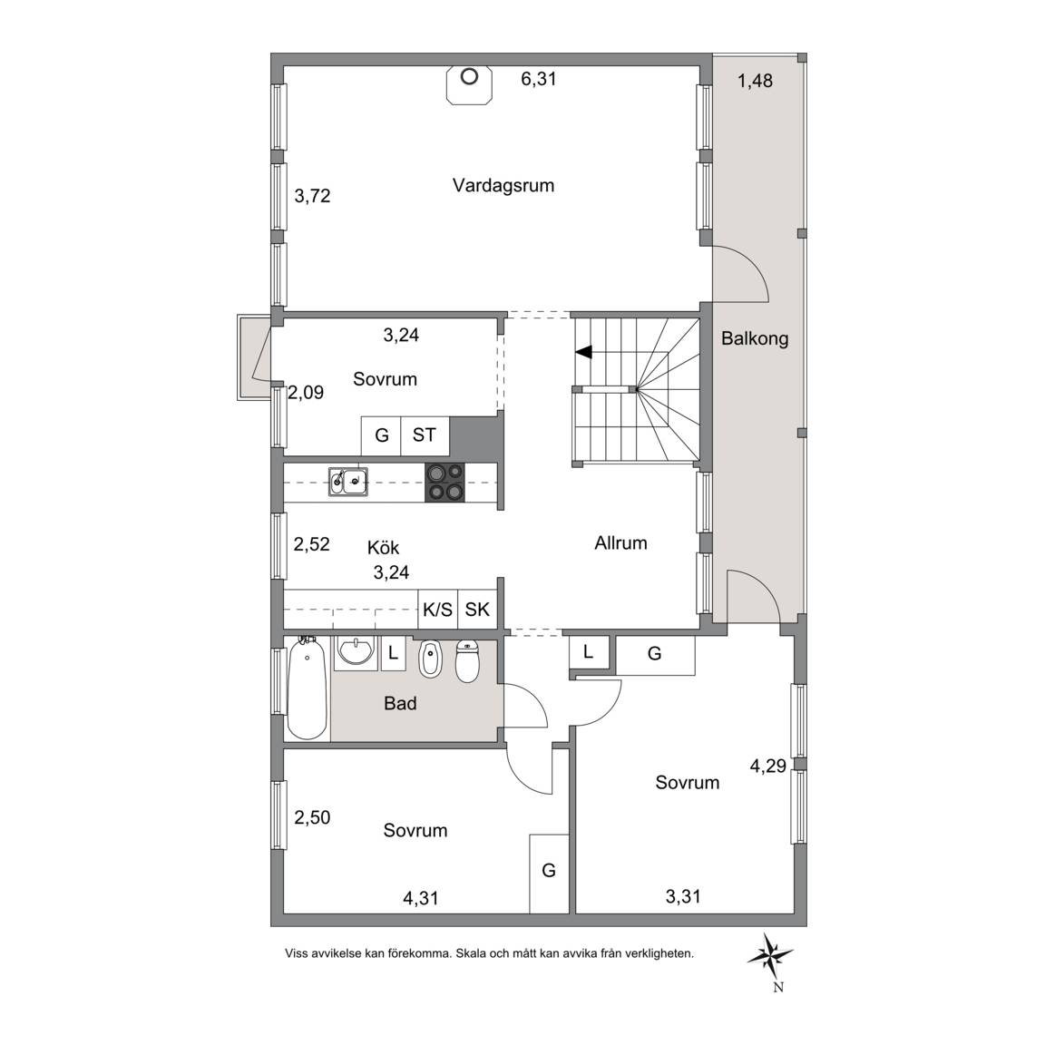 5 rum Villa på Ambjörnhagsvägen 25 Billdal Göteborgs kommun - bild 19