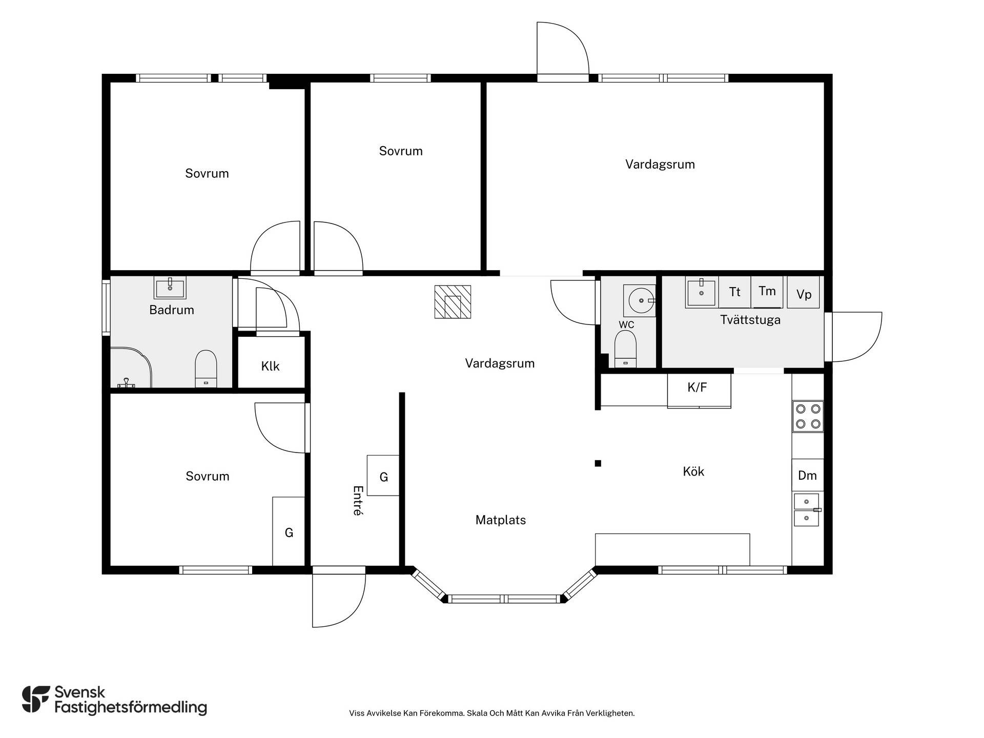 4 rum Villa på Taggbuskevägen 5 Almvik Västerviks kommun - bild 60