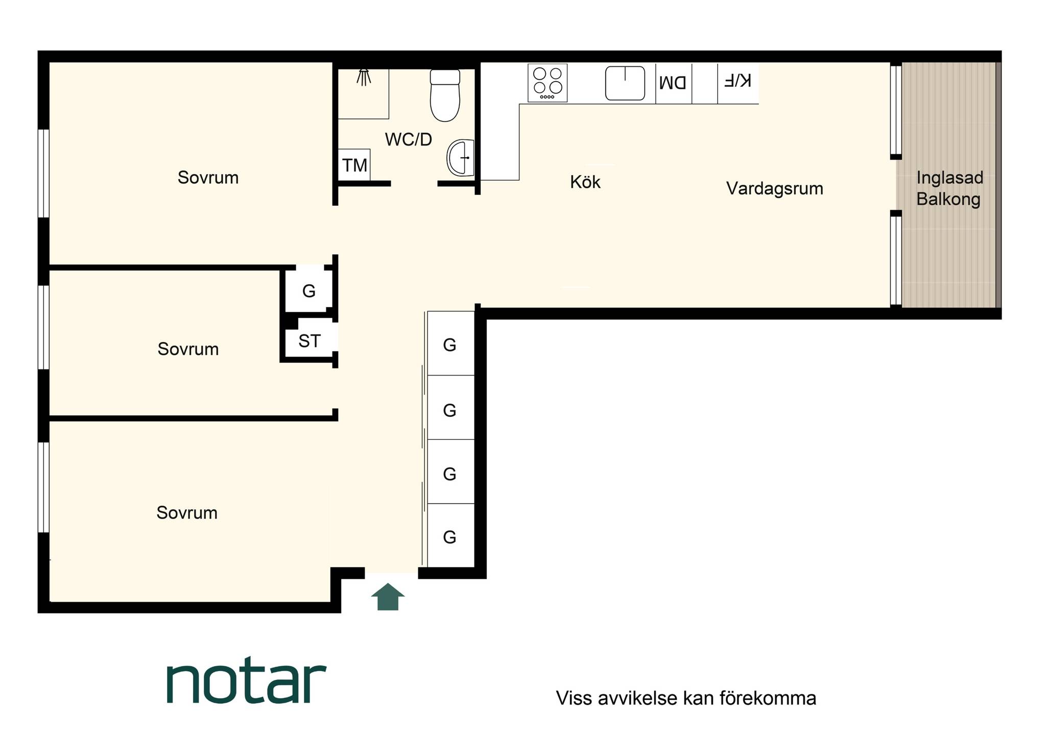 3 rum Lägenhet på Rådjursstigen 14, 2tr Bergshamra Solna kommun - bild 22