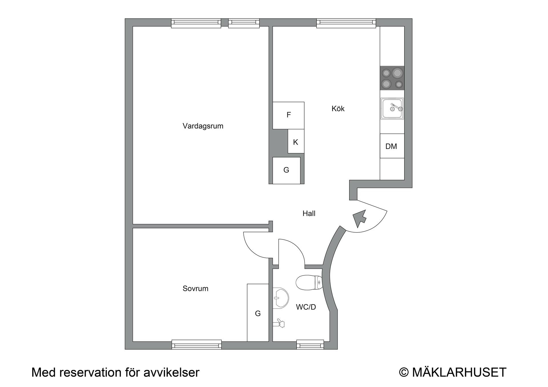2 rum Lägenhet på Lindstigen 5 Ulvsunda Stockholms kommun - bild 25