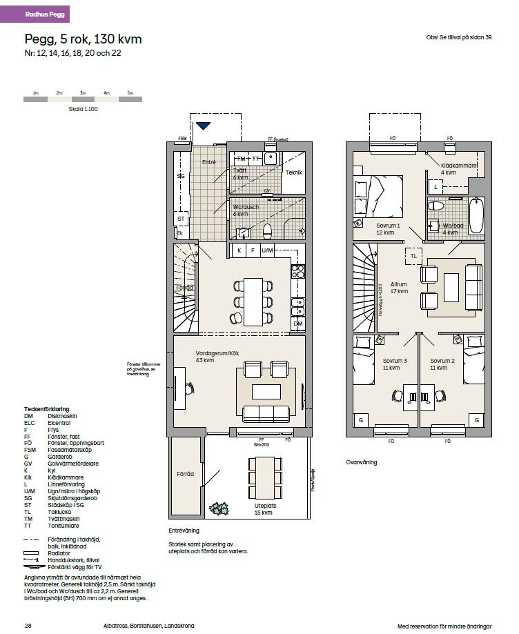 5 rum Radhus på Babordsgatan 27 Borstahusen Landskrona kommun - bild 22
