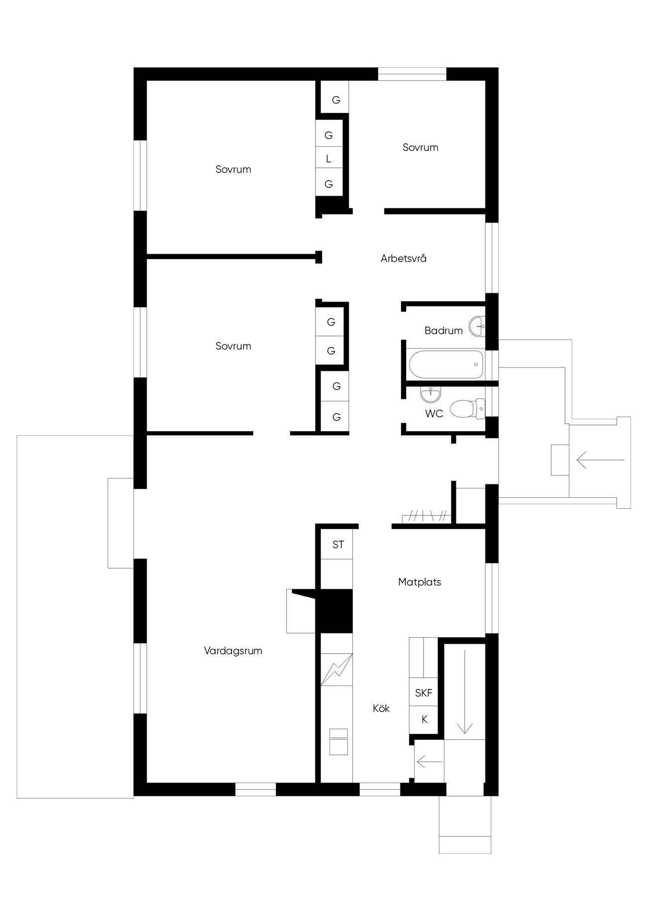 4 rum Villa på Ekorrvägen 9 Olsbacka Gävle kommun - bild 36