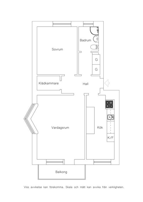 2 rum Lägenhet på Vagnmansgatan 24 Eneborg Helsingborgs kommun - bild 26