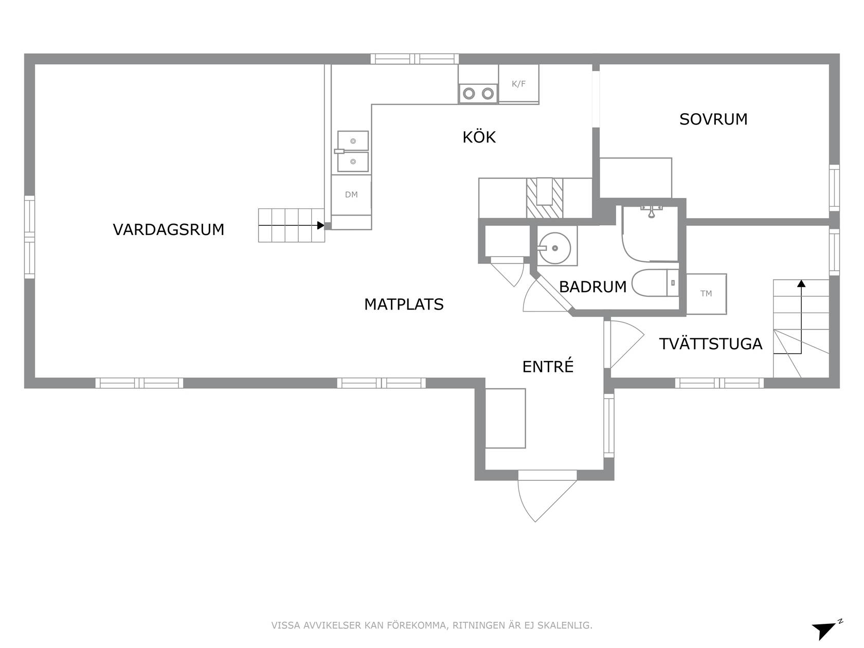 2 rum Villa på Templaregatan 19 Kvidinge Åstorps kommun - bild 24