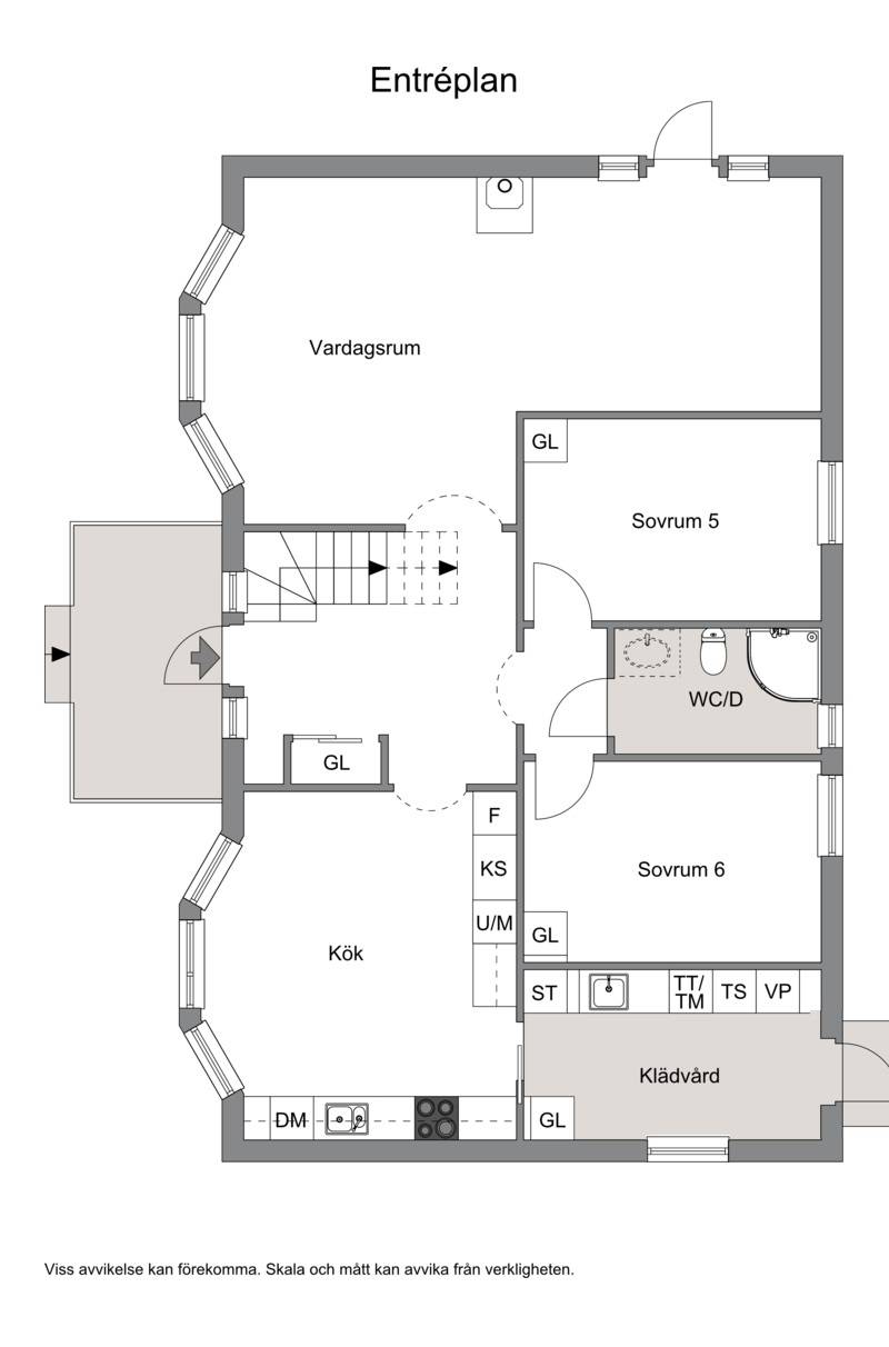 8 rum Villa på Vibyvägen 62B Viby Sollentuna kommun - bild 30