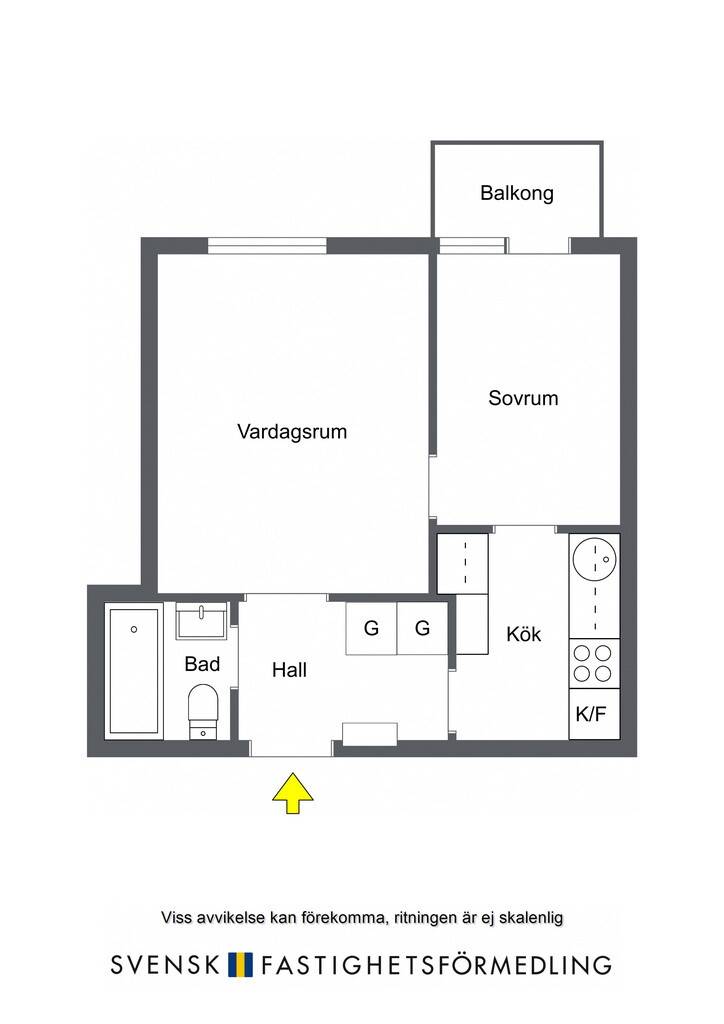 2 rum Lägenhet på Ola Hanssonsgatan 6, 2tr Kungsholmen - Kristineberg Stockholms kommun - bild 27