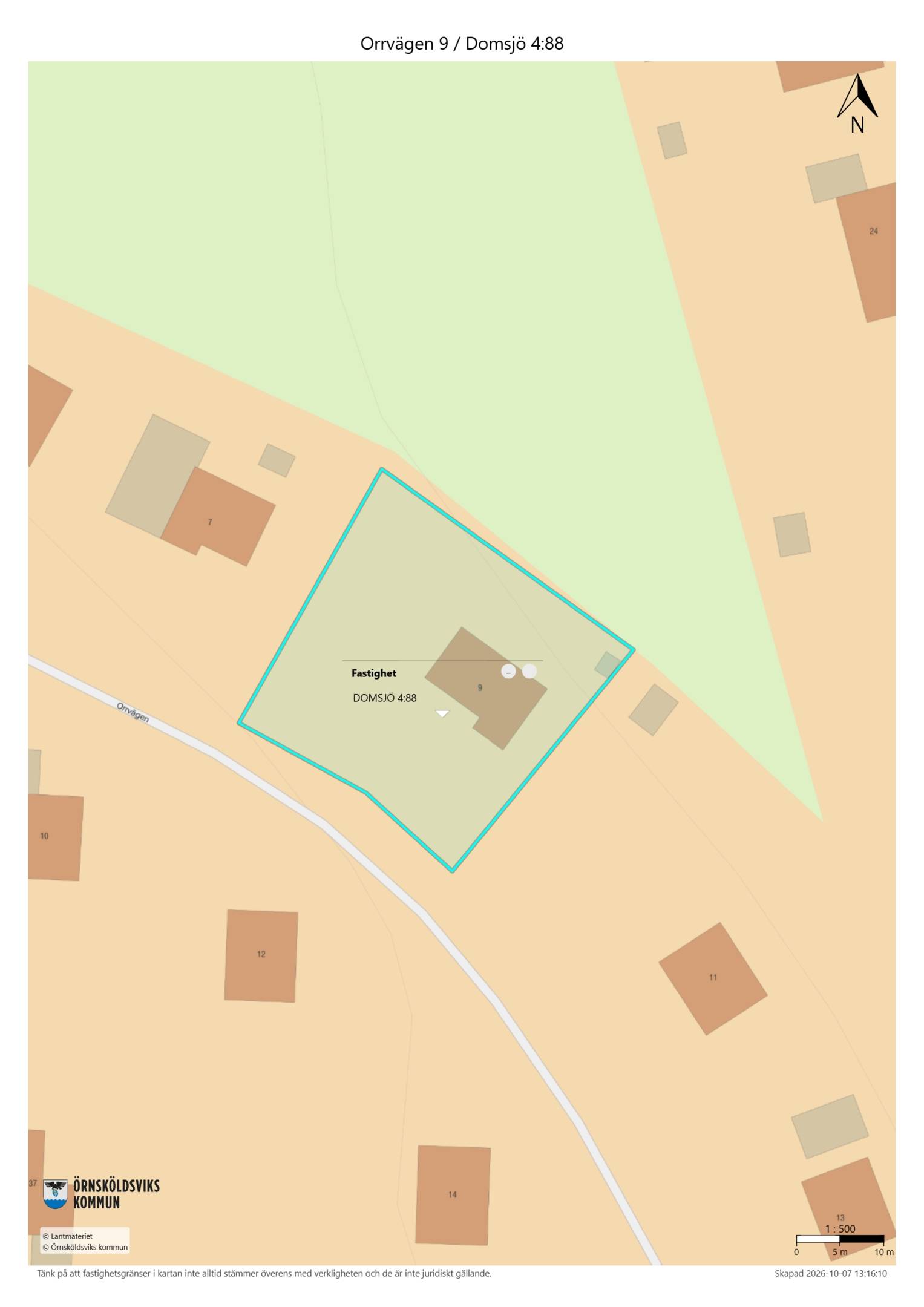 7 rum Villa på Orrvägen 9 Domsjö Örnsköldsviks kommun - bild 40