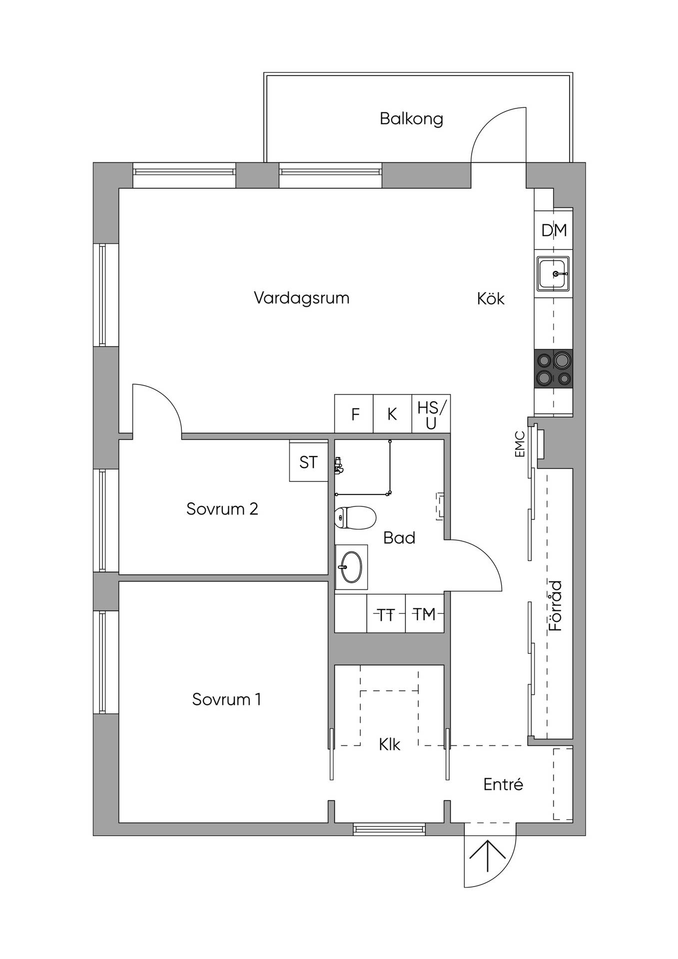 3 rum Lägenhet på Fribordsgränd 5 Vega Haninge kommun - bild 29