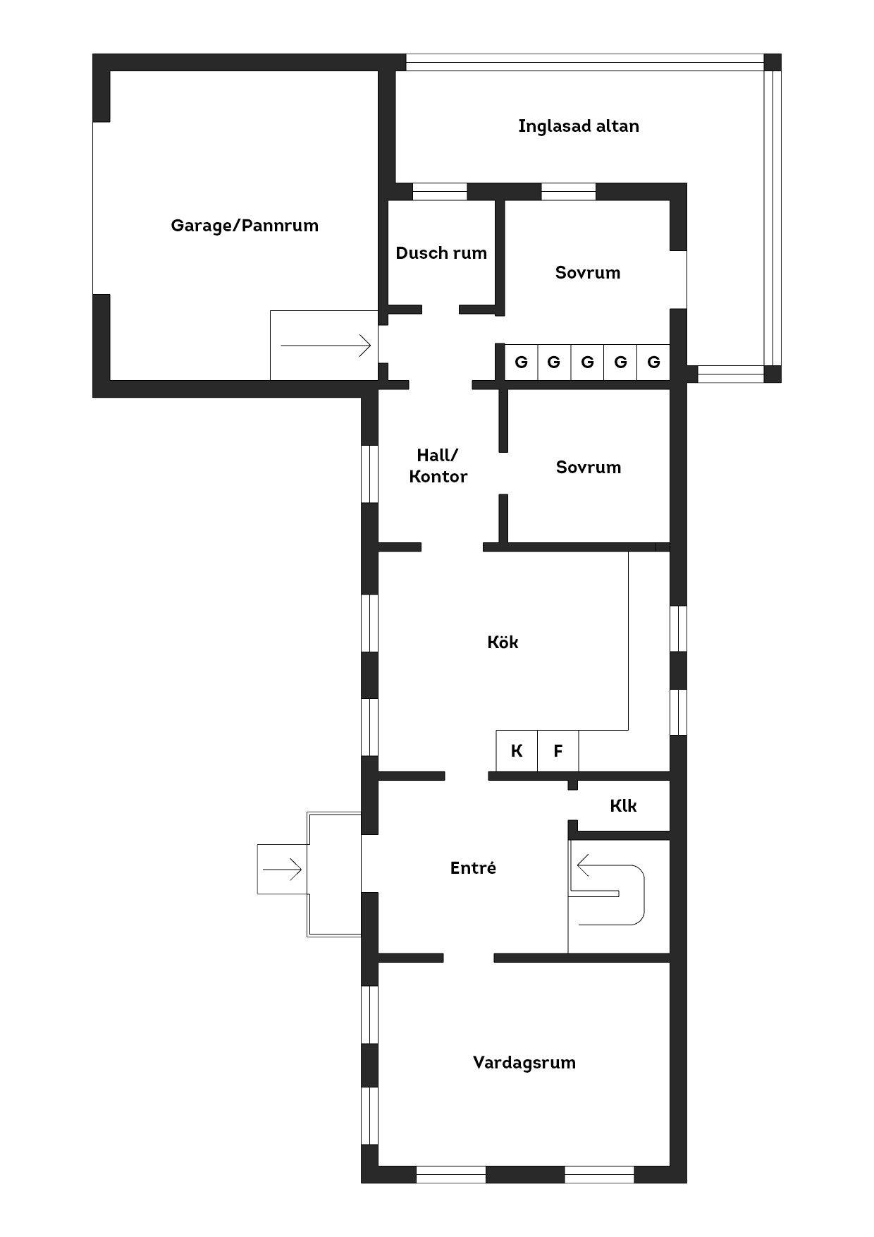 5 rum Villa på Fiskeby 5 HUDIKSVALL Hudiksvalls kommun - bild 44