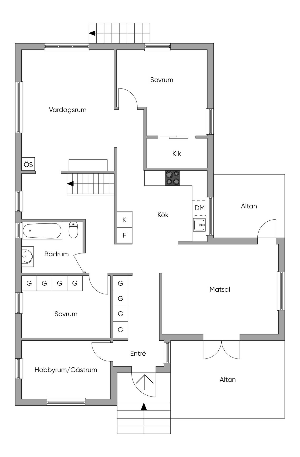5 rum Villa på Dalslyckevägen 25 Särö Kungsbacka kommun - bild 15