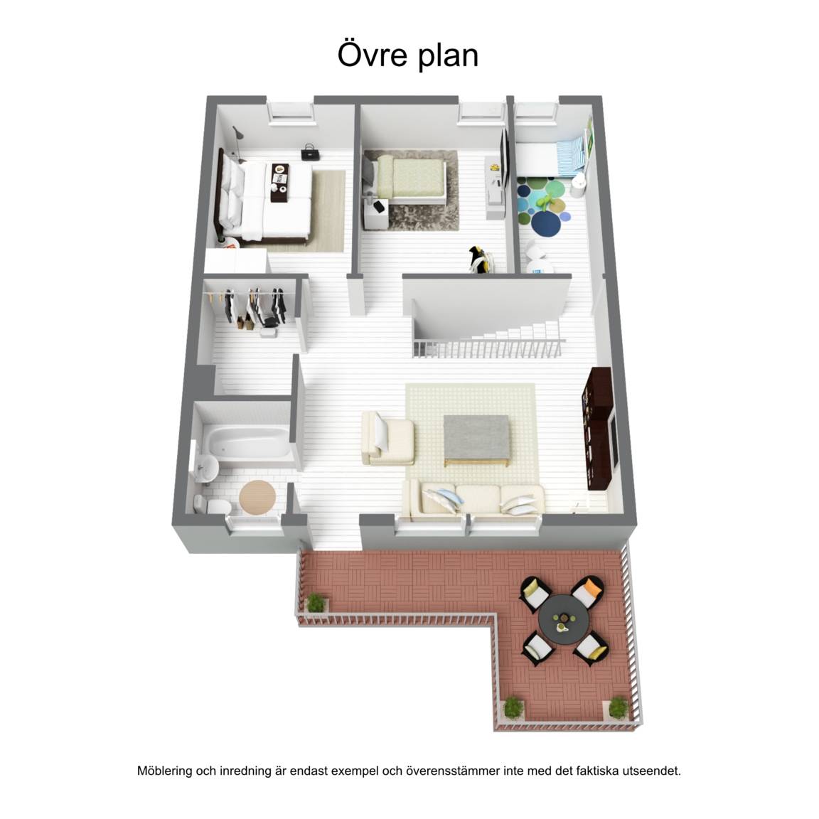 5 rum Radhus på Koltrastvägen 56 Sjöberg Sollentuna kommun - bild 47