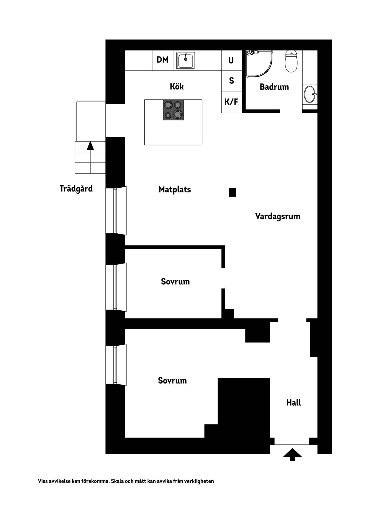 2 rum Lägenhet på Norra Agnegatan 34A ö.g Kungsholmen Stockholms kommun - bild 26