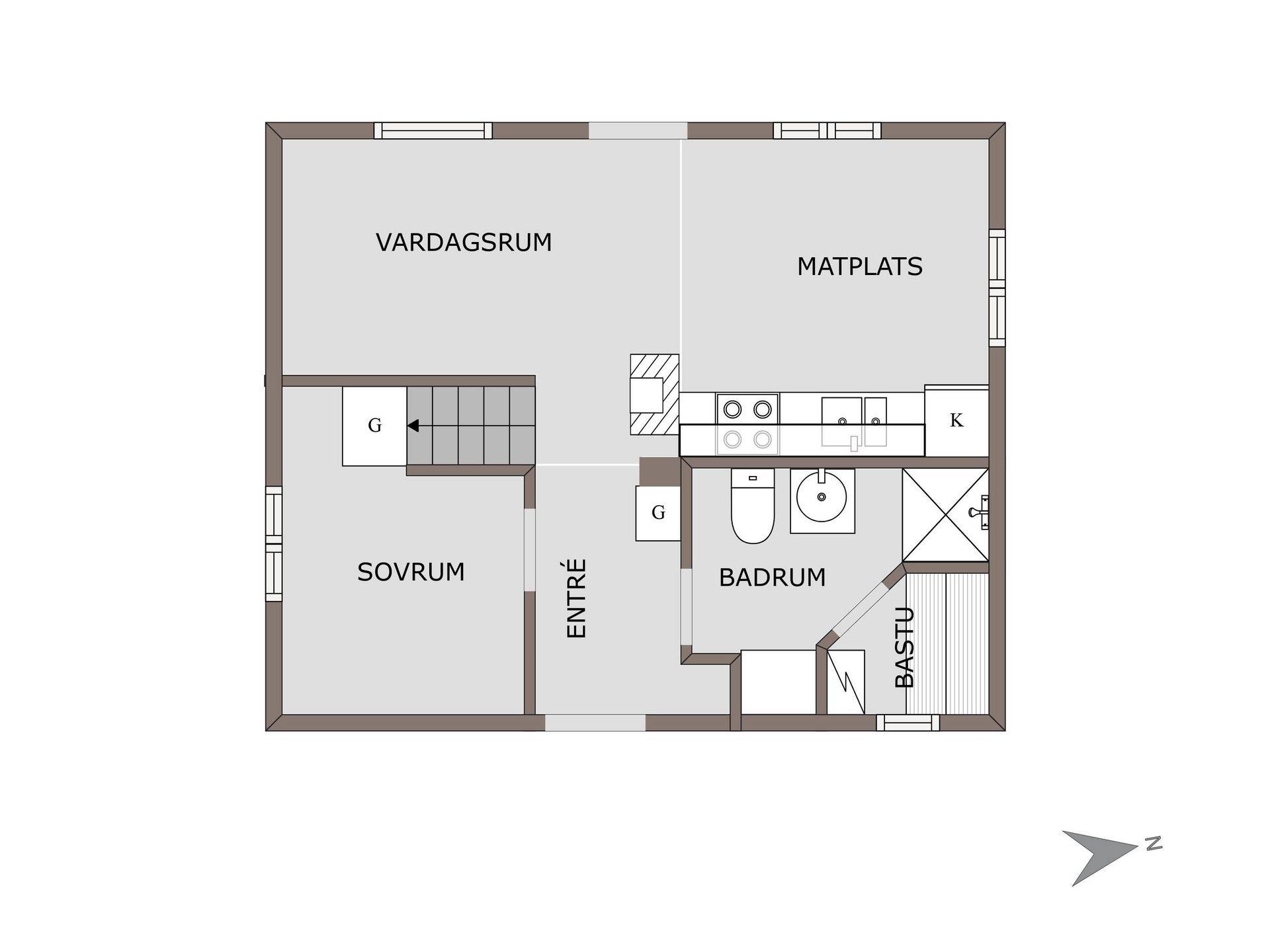 3 rum Vinterbonat fritidshus på Mattila 60 Östmark Torsby kommun - bild 40