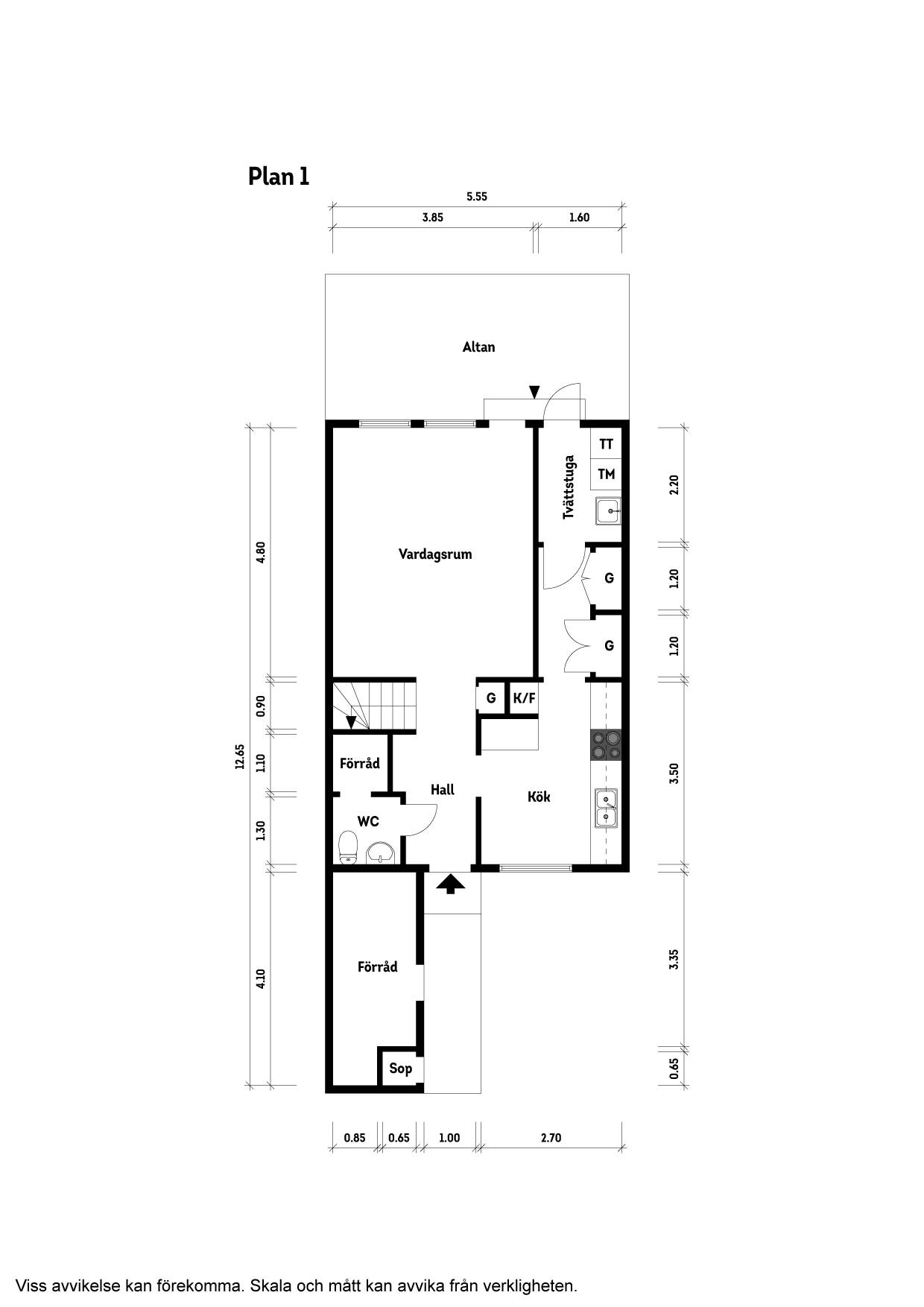 4 rum Radhus på Flintegatan 9B Brännås Mölndals kommun - bild 7
