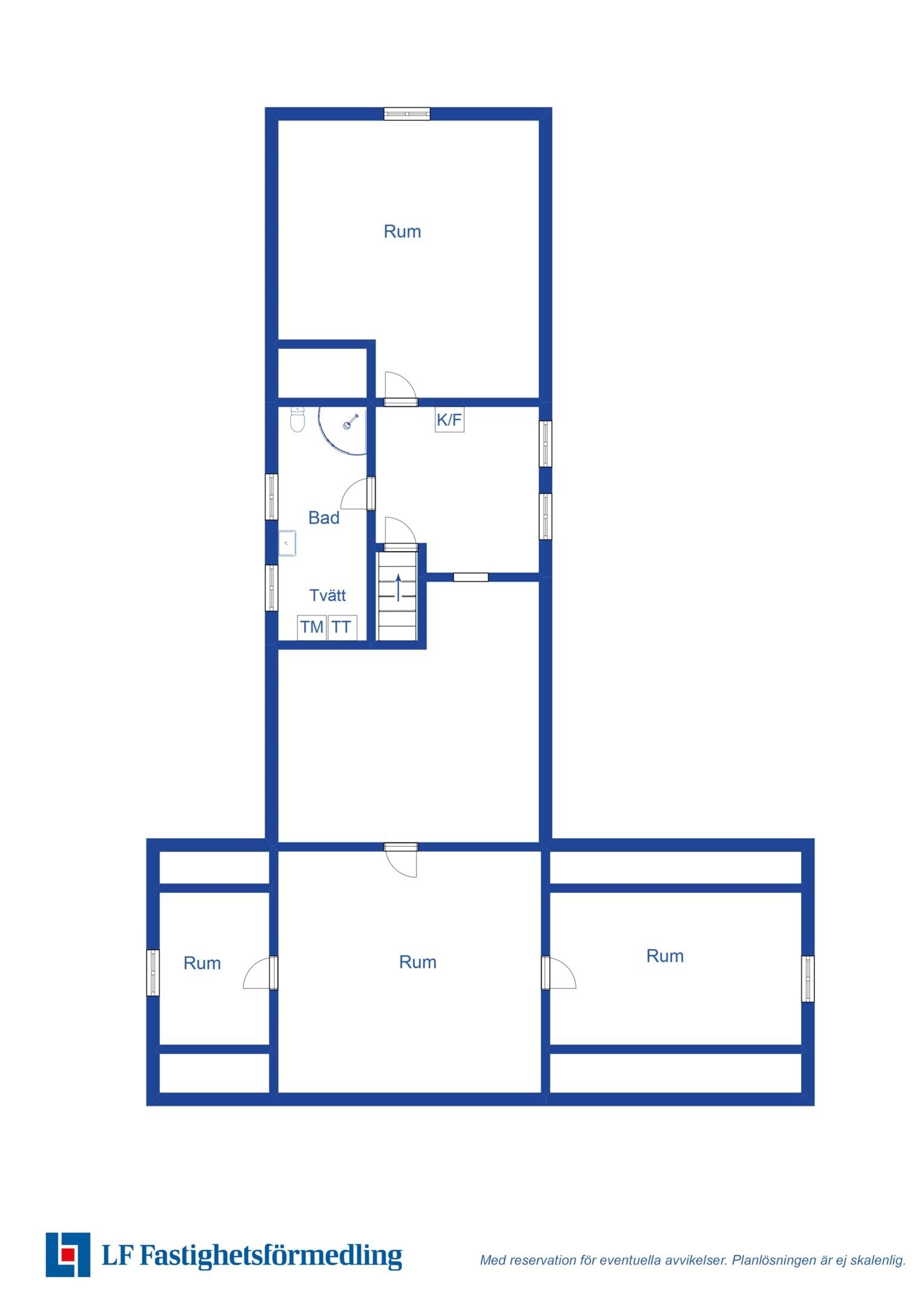 10 rum Villa på Snickaregatan 7A och Snickaregatan 7B Löderup Ystads kommun - bild 41