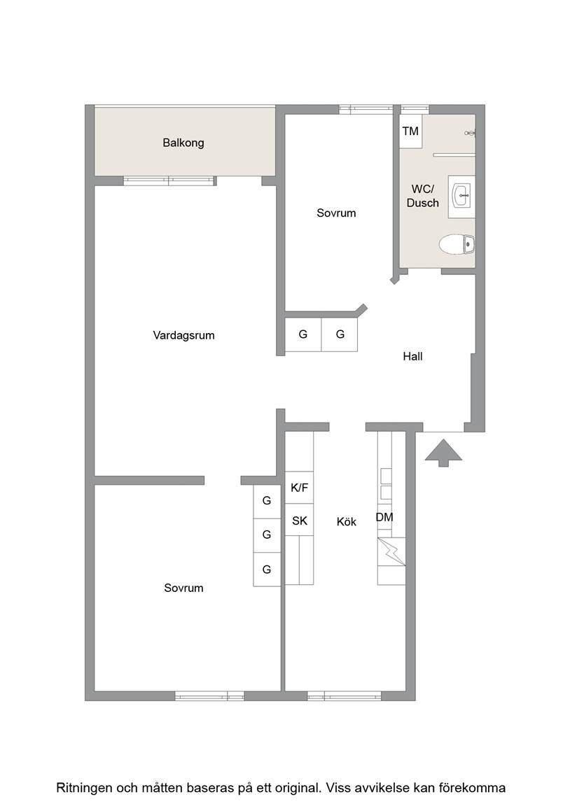3 rum Lägenhet på Hillmansgatan 11 B Brynäs Gävle kommun - bild 18