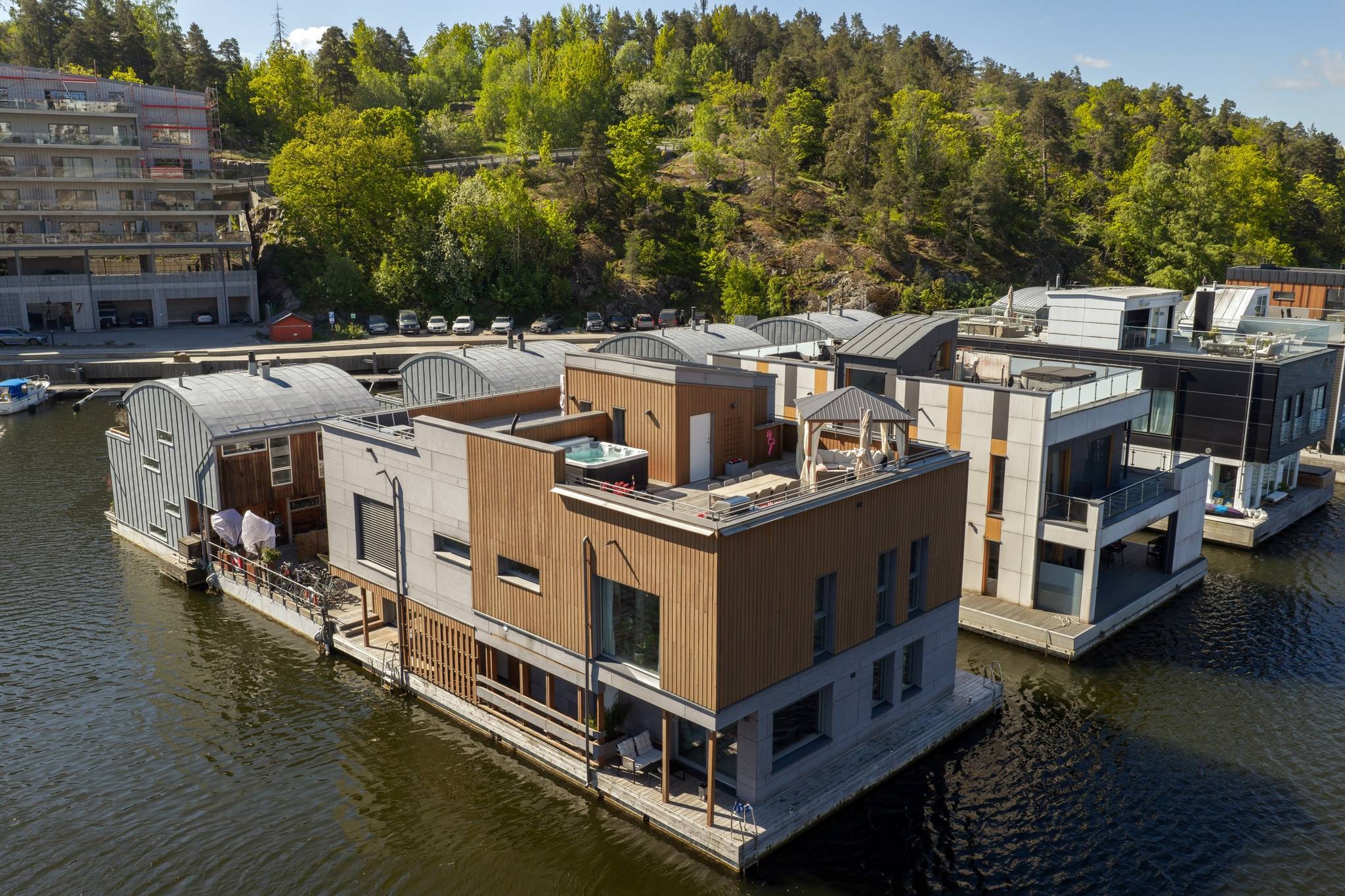 6 rum parhus på Marinstadsvägen 21B Marinstaden, Nacka kommun - bild 1