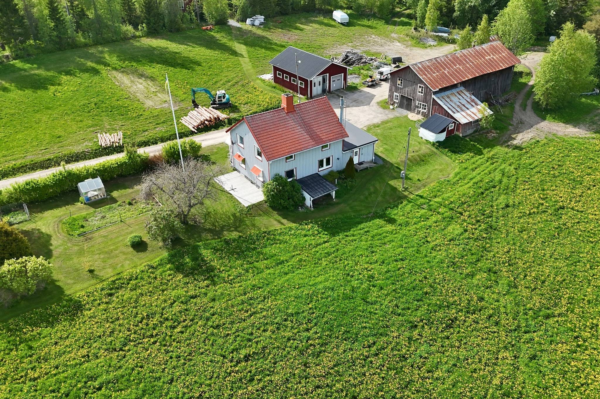 5 rum Gård/skog på Önska 122 Önska Örnsköldsviks kommun - bild 1