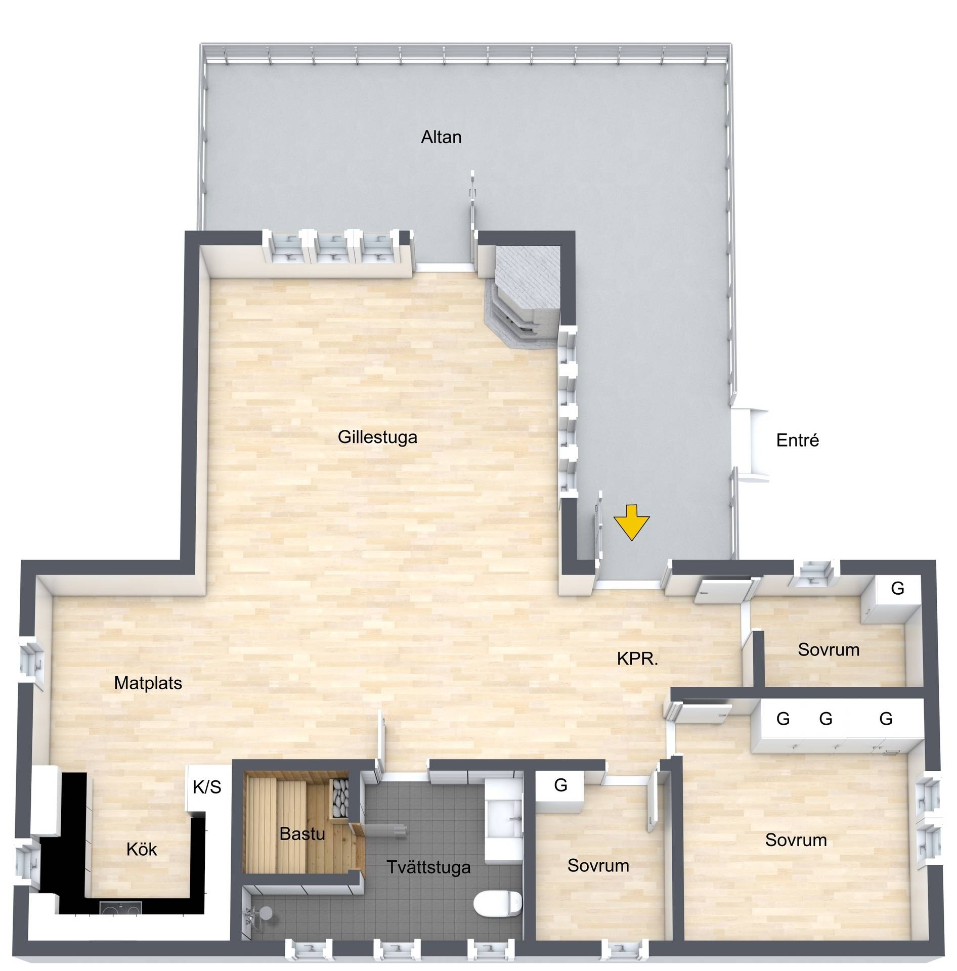 4 rum Villa på Mörtvägen 9 Märsön Enköpings kommun - bild 43