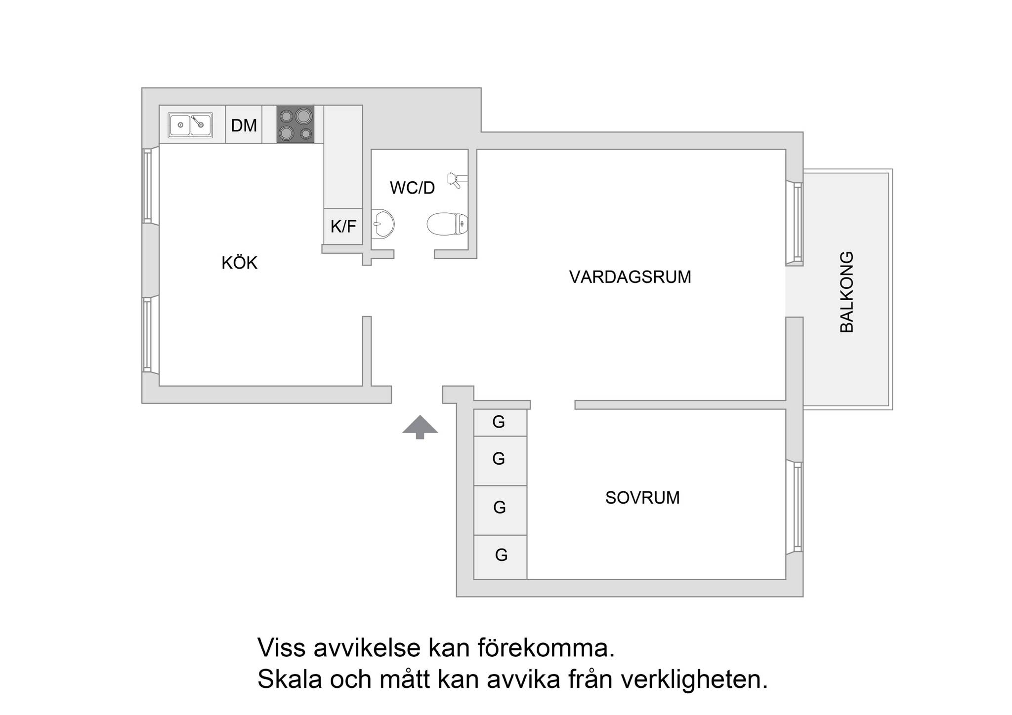 2 rum Lägenhet på Guldsmedsvägen 7 Blåsut Stockholms kommun - bild 20