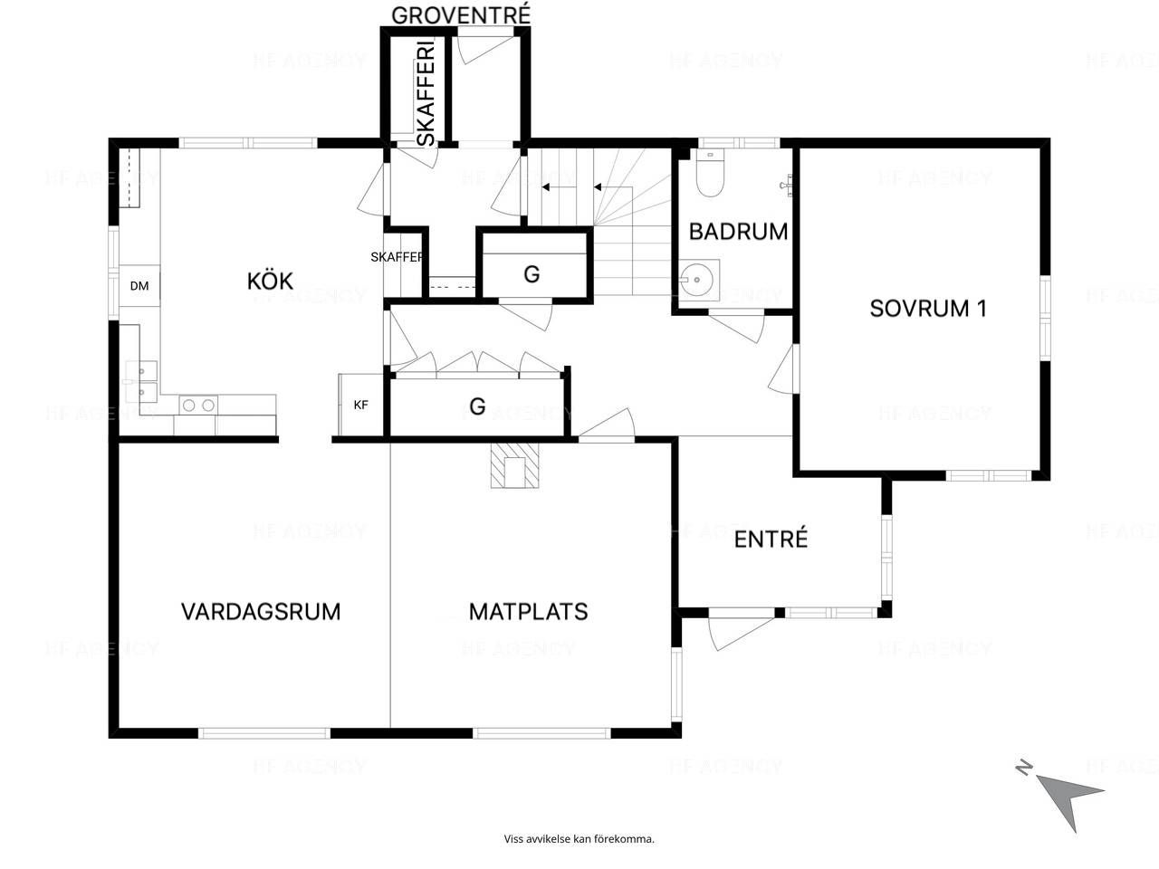 4 rum Villa på Uvered Backen 1 Lidköpings kommun - bild 52