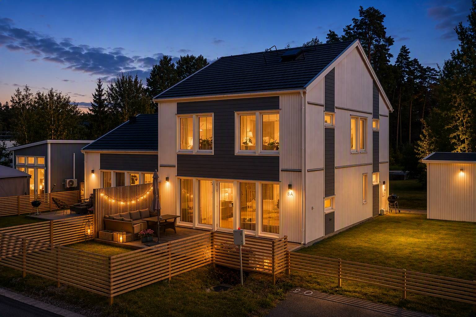 6 rum parhus på Djupdalsvägen 8a Länna, Huddinge kommun - bild 2