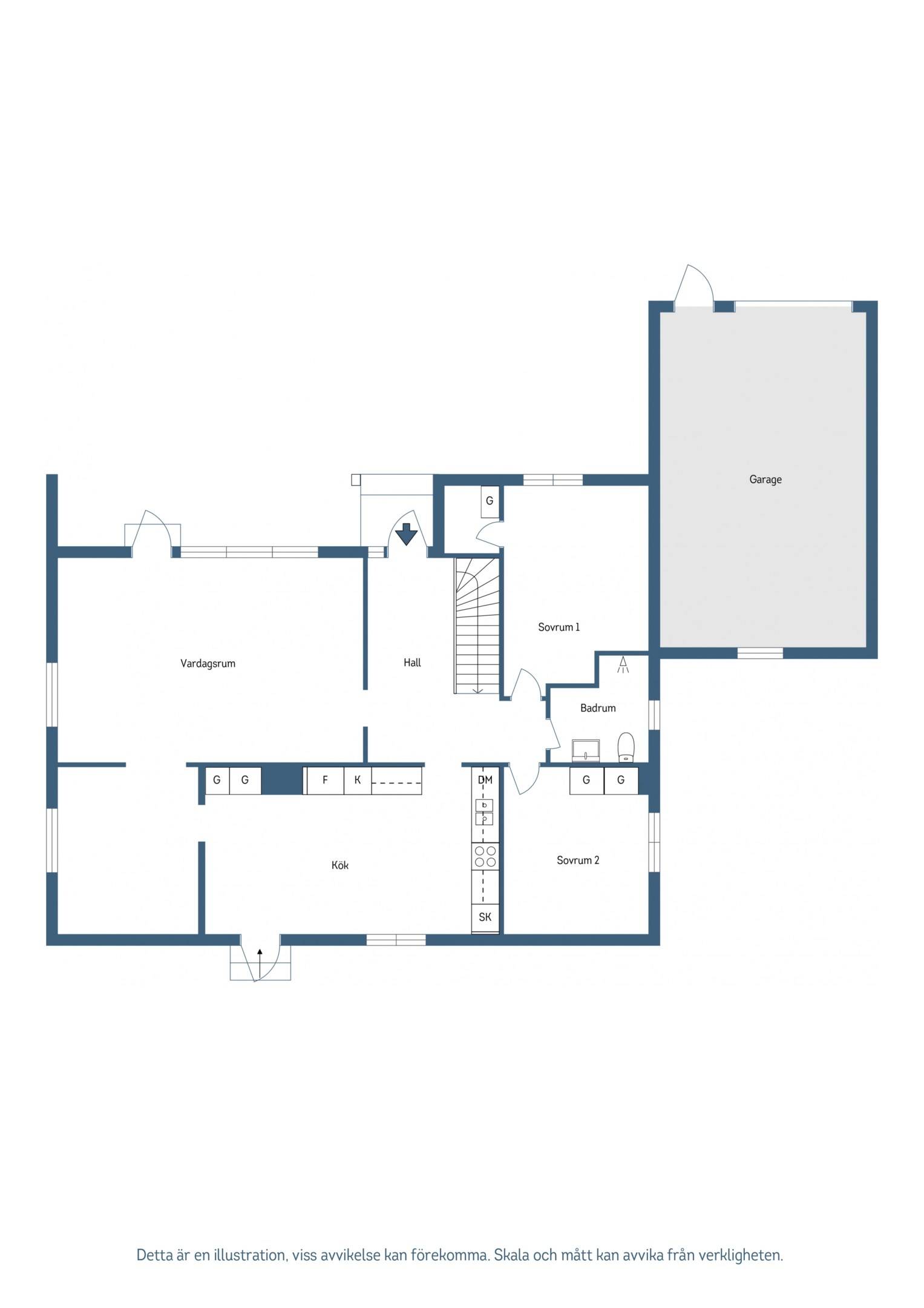 7 rum Villa på Brumstorp Nolsäter Värsås Skövde kommun - bild 55