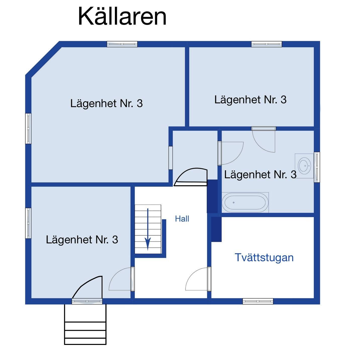 7 rum Villa på Nybrovägen 2 Köpingebro Ystads kommun - bild 43