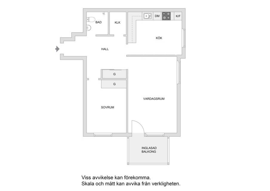 2 rum Lägenhet på Trädgårdsgatan 19, 3 tr! Centrala Sundbyberg Sundbybergs kommun - bild 22