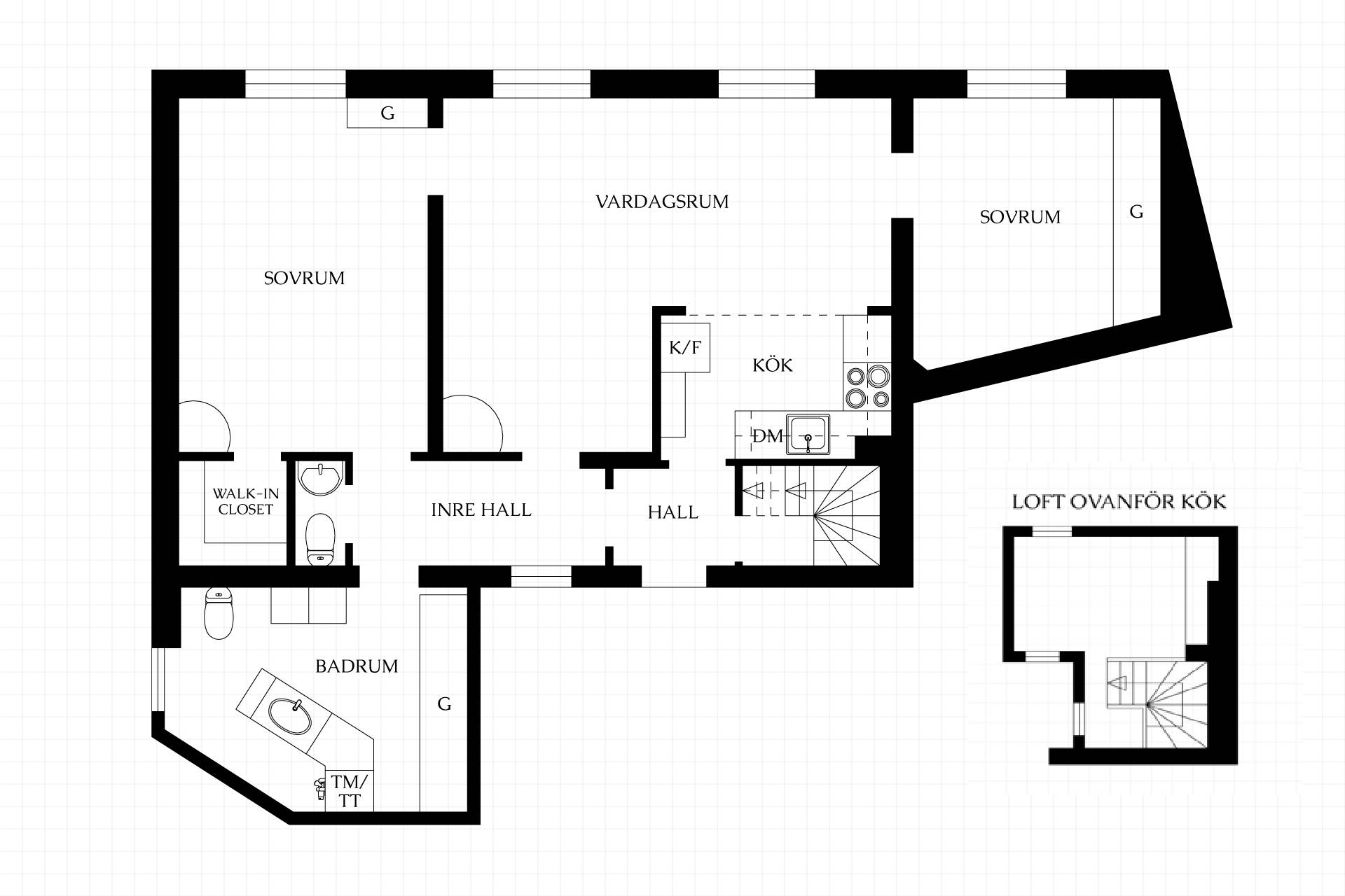 3 rum Lägenhet på David Bagares gata 10 Norrmalm-Östermalm Stockholms kommun - bild 41