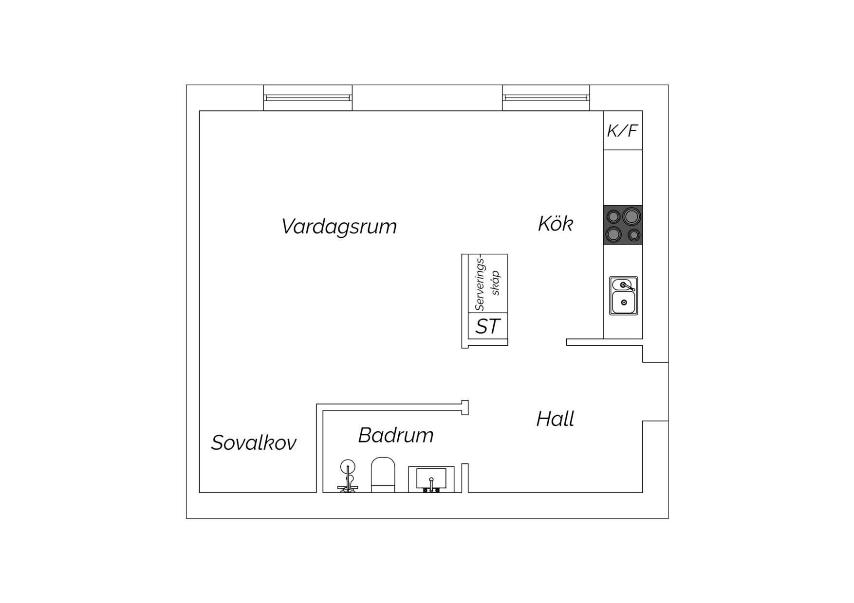 1.5 rum Lägenhet på Creutzgatan 2 Kungsholmen/Thorildsplan Stockholms kommun - bild 35